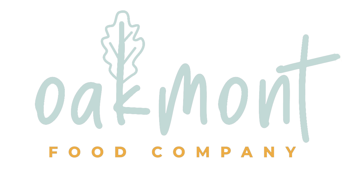 Oakmont Food Company Teal Logo